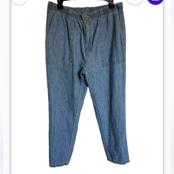 The Territory Ahead Linen-Cotton Blend Pants - Picture 1 of 12